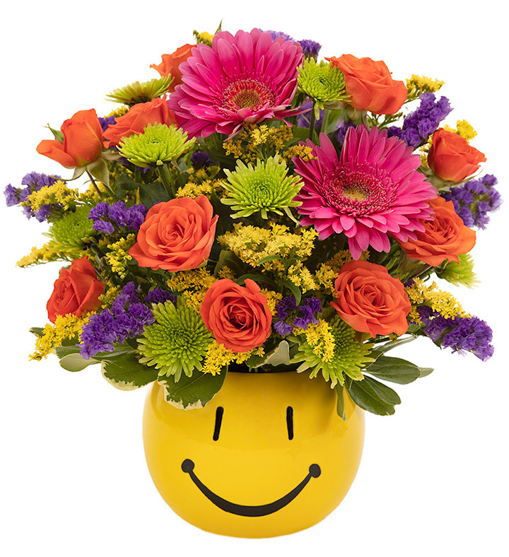 Rainbow Smiles Bouquet